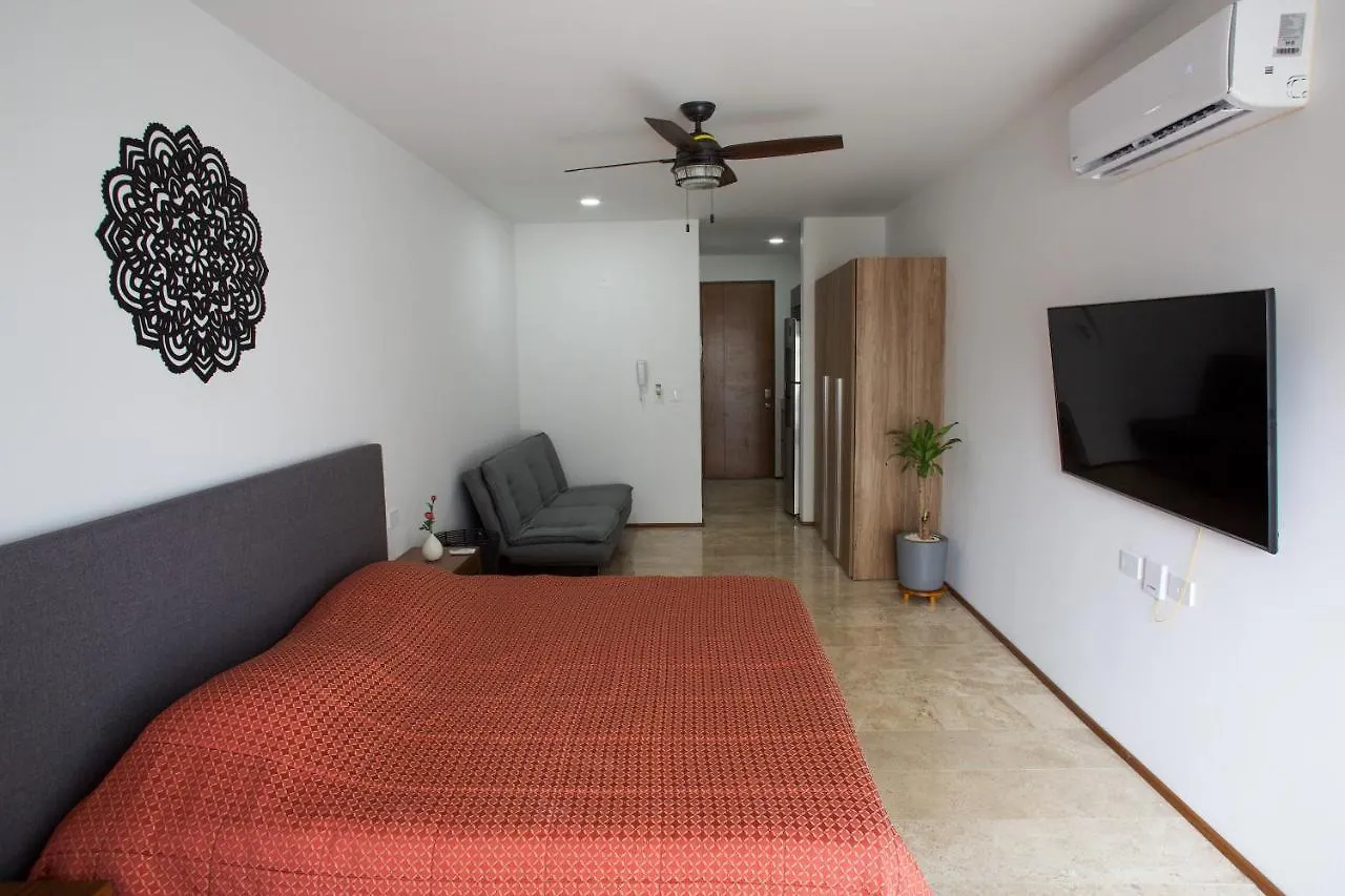 Menesse Midtown Studio Apartment Playa del Carmen Mexico